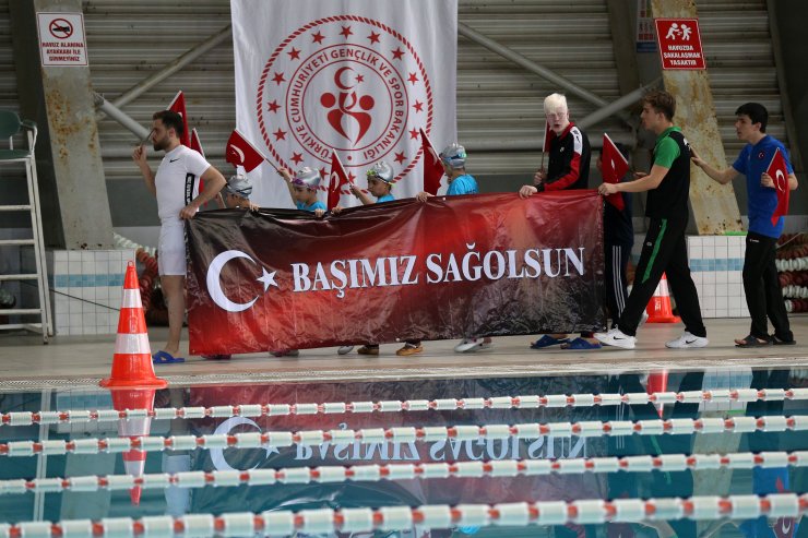 Görme Engelliler Türkiye Yüzme Şampiyonası, Kayseri'de başladı
