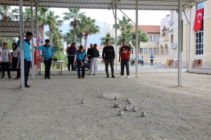 İskenderun’da Bocce Turnuvası sona erdi