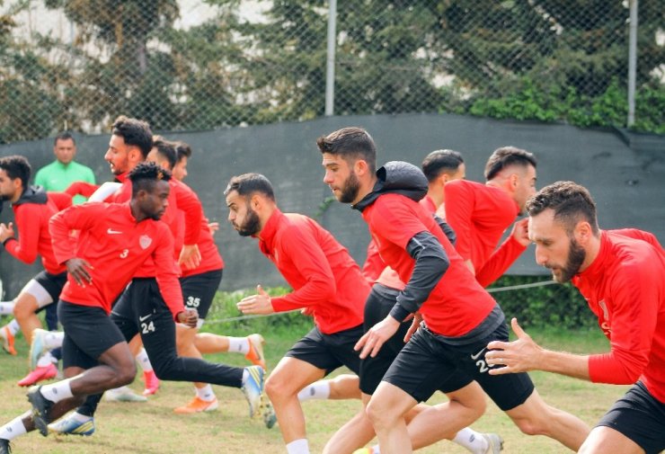 Hatayspor, BB Erzurumspor maçı hazırlıklarını tamamladı