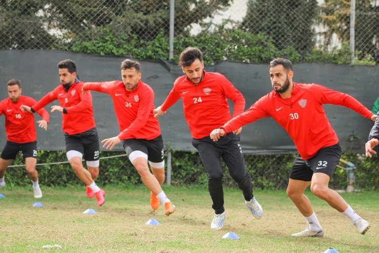 Hatayspor, BB Erzurumspor maçı hazırlıklarını tamamladı