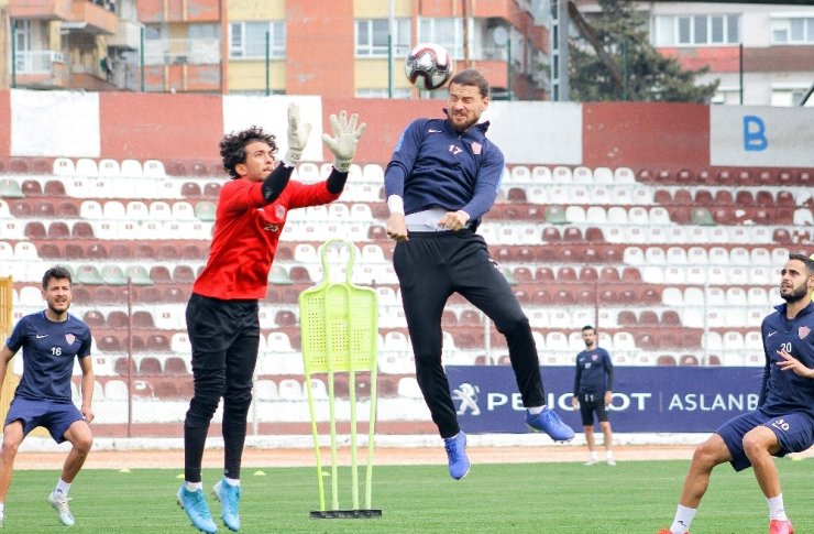 Hatayspor, BB Erzurumspor maçı hazırlıklarını sürdürüyor