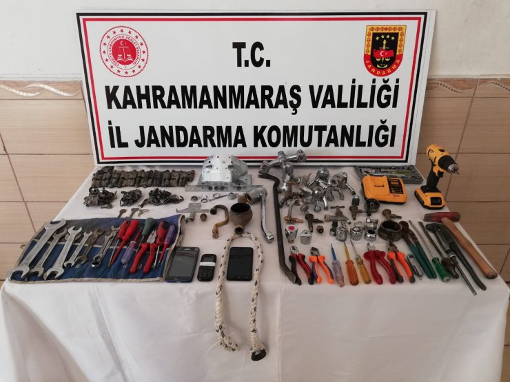 Kahramanmaraş'ta enerji nakil kablo hırsızlığı şebekesi çökertildi