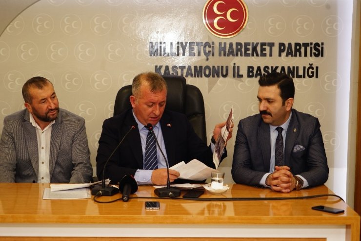 Başkan Aydın’dan CHP Kastamonu İl Teşkilatına terör suçlaması