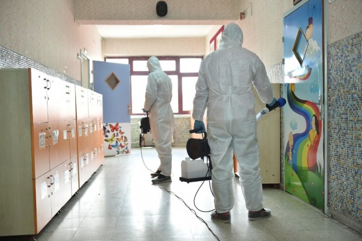 Milli Eğitim Bakanı Selçuk: “Korona virüse karşı okullarımızda eş zamanlı hijyen uygulaması başlattık”