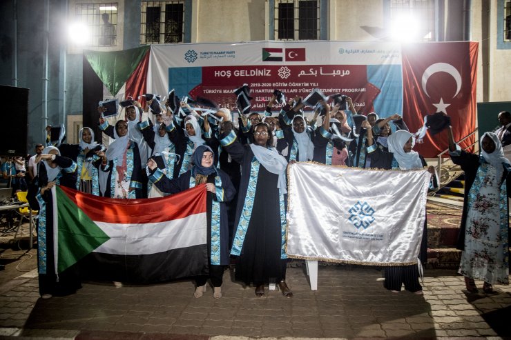 Sudan TMV Okulları 3. dönem mezunlarını verdi