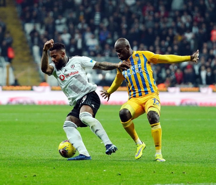 Süper Lig: Beşiktaş: 2 - MKE Ankaragücü: 1 (Maç sonucu)