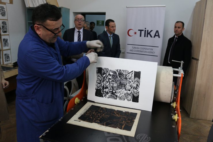 TİKA'dan Tacikistan Devlet Sanat ve Tasarım Enstitüsüne destek