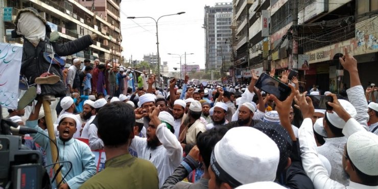 Bangladeş’te Hindistan Başbakanı Modi karşıtı protesto