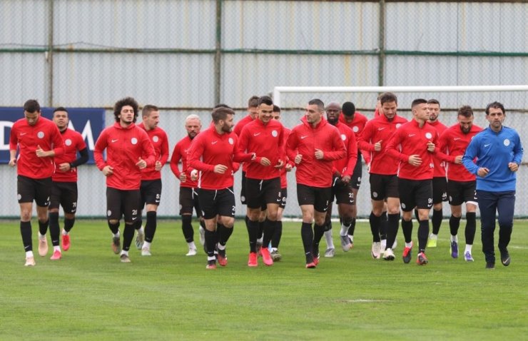 Çaykur Rizespor, Aytemiz Alanyaspor maçının hazırlıklarını tamamladı