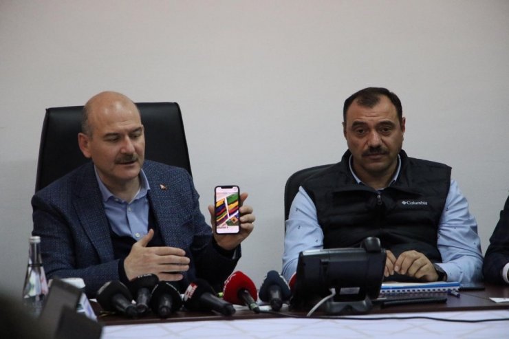Bakan Soylu: "Devletin bugüne kadar Elazığ ve Malatya’ya ayni ve nakdi olarak gönderdiği toplam 473 milyon lira”