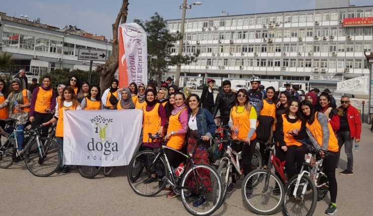 Pedallar bu kez kadınlar için çevrildi