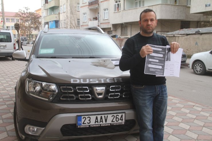 Aracının başkası tarafından satışa çıkarıldığını görünce şok oldu