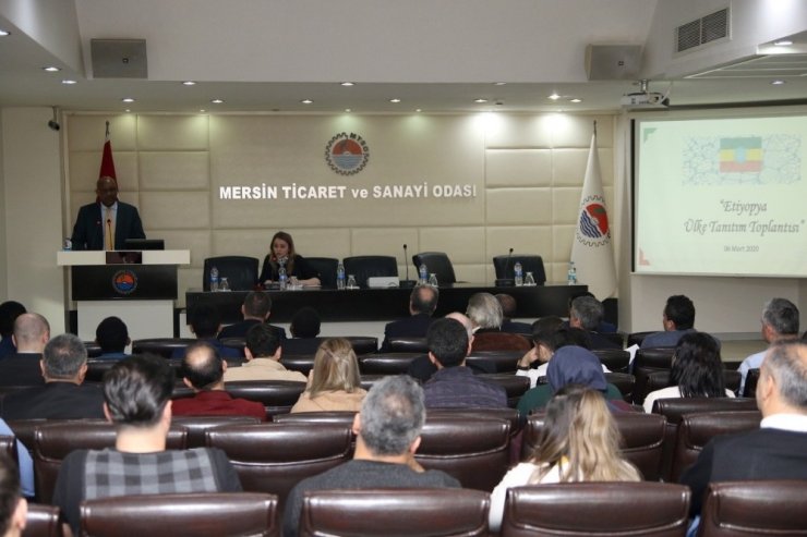 Etiyopya Büyükelçisi Barkessa’dan Mersin iş dünyasına yatırım çağrısı