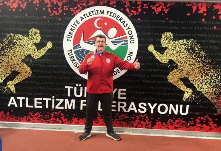 Milli judocu Murat Olcay atletizmde fırtına gibi esti