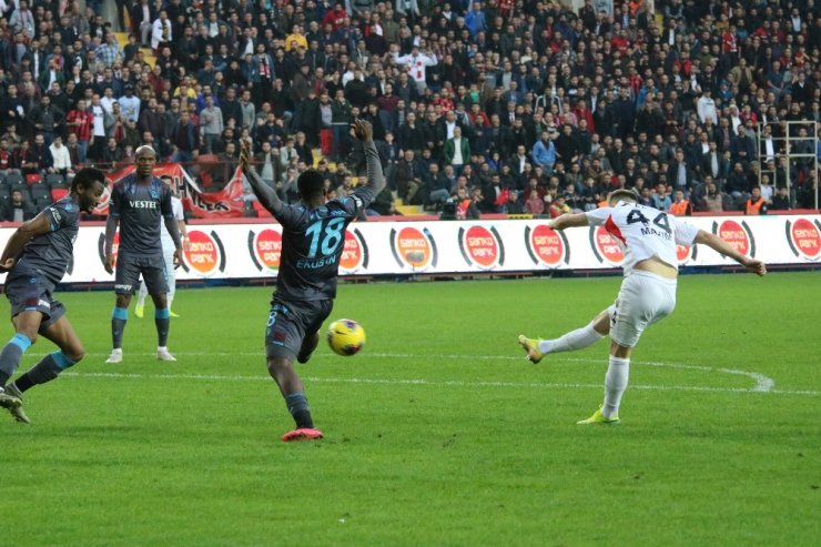 Süper Lig: Gaziantep FK: 1 - Trabzonspor: 1 (Maç sonucu)