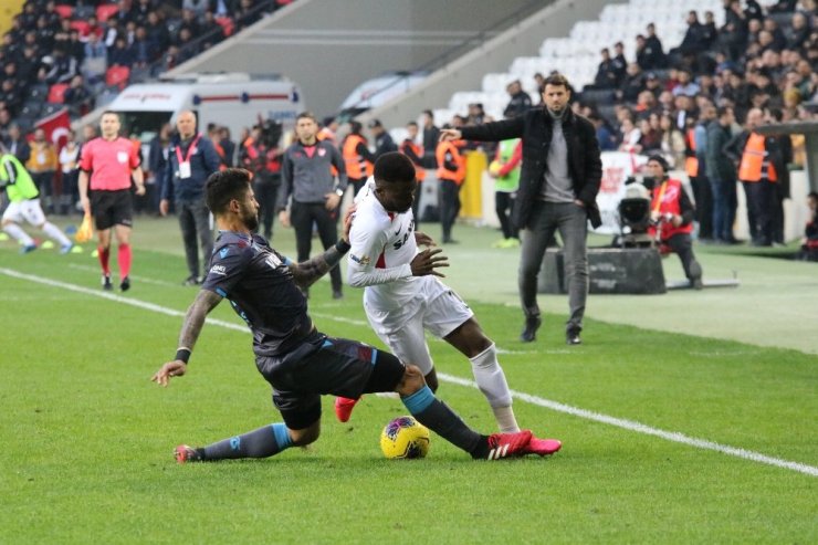 Süper Lig: Gaziantep FK: 1 - Trabzonspor: 1 (Maç sonucu)