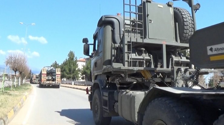 Sınıra obüs sevkiyatı