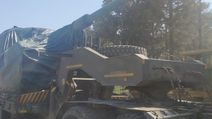 Sınıra obüs sevkiyatı