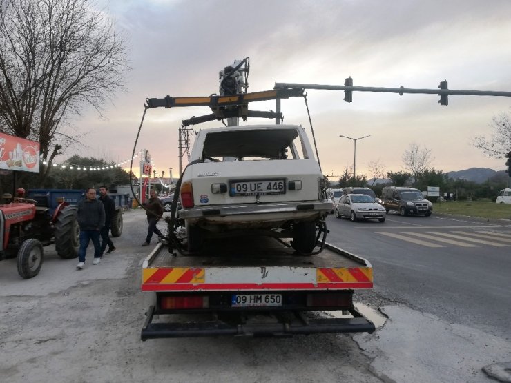 Aydın’da zincirleme trafik kazası; 4 yaralı