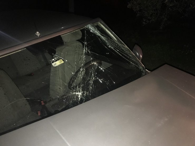 Önce kaza yaptı, sonra aracını tarlaya sakladı