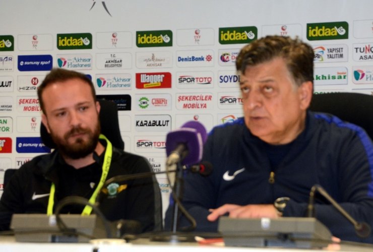 Akhisarspor - Osmanlıspor maçı ardından