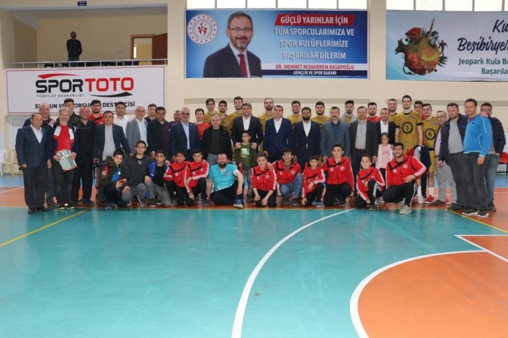 Jeopark Kula Belediyespor sezonu galibiyetle tamamladı