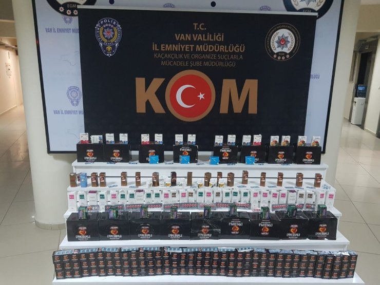 Van’da 7 bin 490 adet kaçak ilaç ele geçirildi