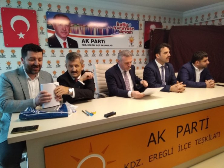 AK Parti Kdz. Ereğli Teşkilatı’nda temayül yapılıyor