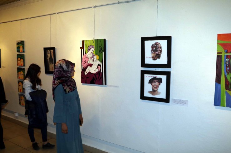 Çankırı'da Dünya Kadınlar Günü'ne özel karma sergi açıldı