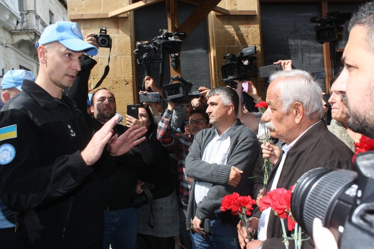KKTC polisi ile BM Barış Gücü arasında gerginlik