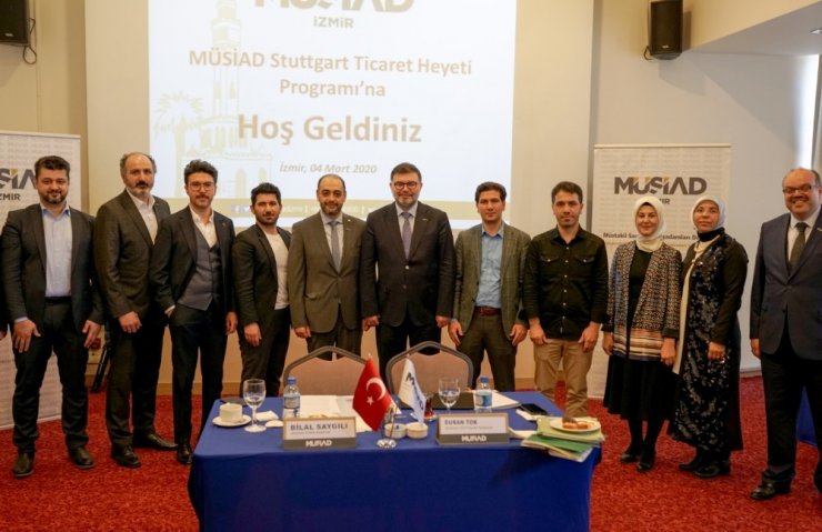 MÜSİAD Stuttgart ticaret heyeti İzmir’de