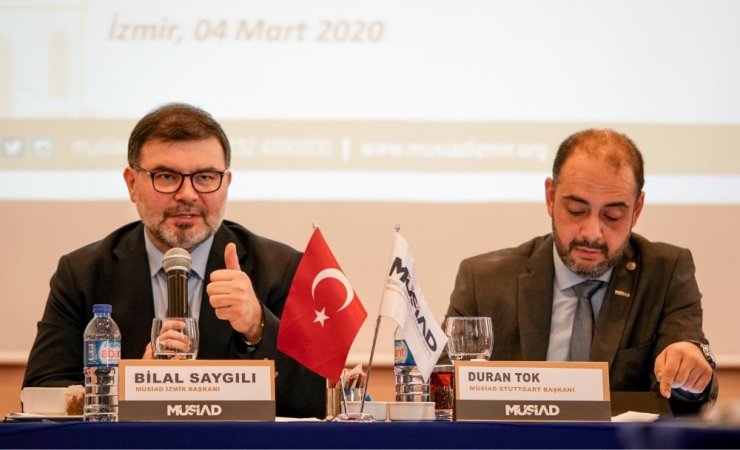 MÜSİAD Stuttgart ticaret heyeti İzmir’de
