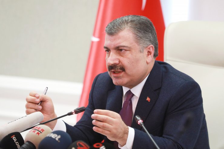 Sağlık Bakanı Koca'dan yeni tip koronavirüs açıklaması: (2)