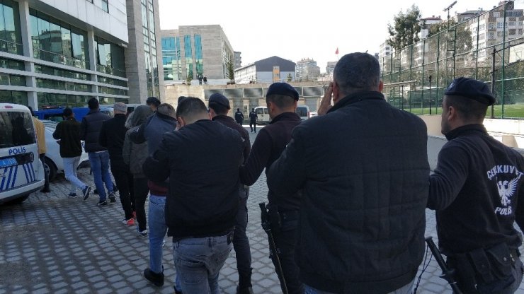Samsun’da uyuşturucu ticaretinden 7 kişi adliyeye sevk edildi