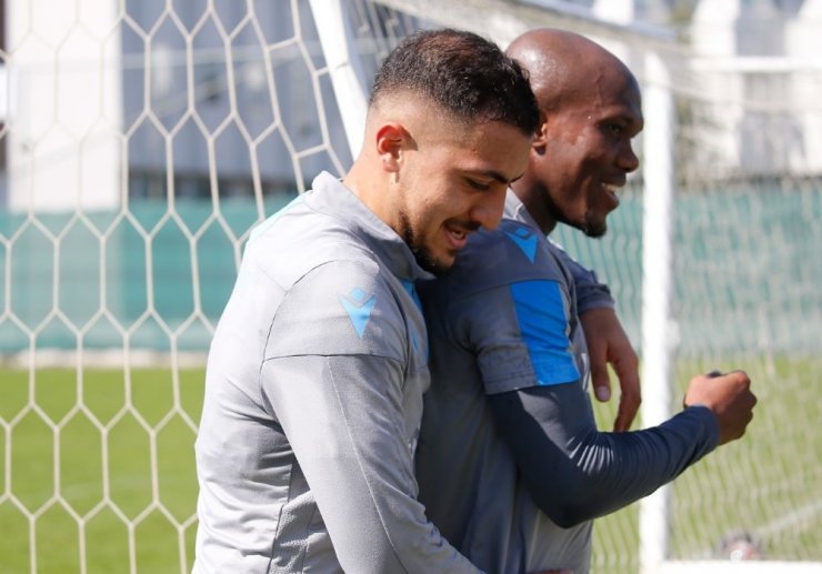 Trabzonspor’da Pereira ve Hosseini takımla çalıştı