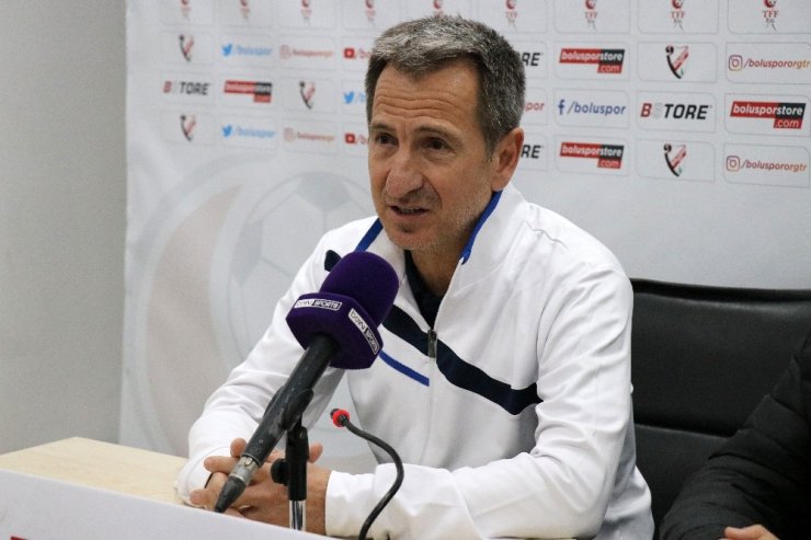 Boluspor - Adanaspor A.Ş. maçının ardından