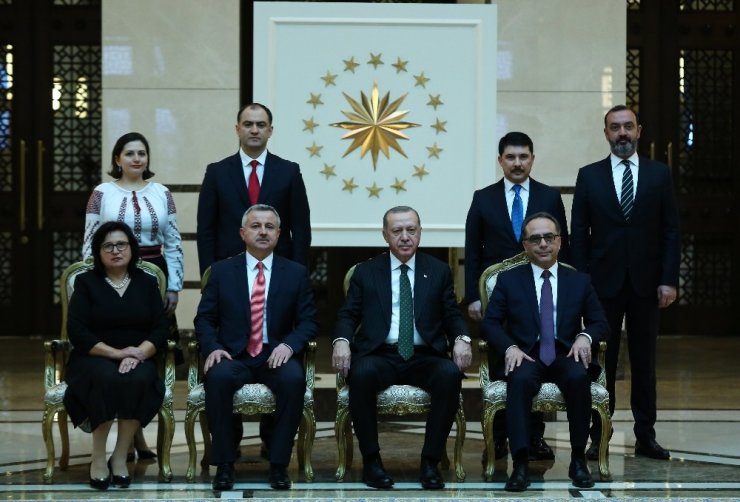 Cumhurbaşkanı Erdoğan, Moldova Büyükelçisini kabul etti