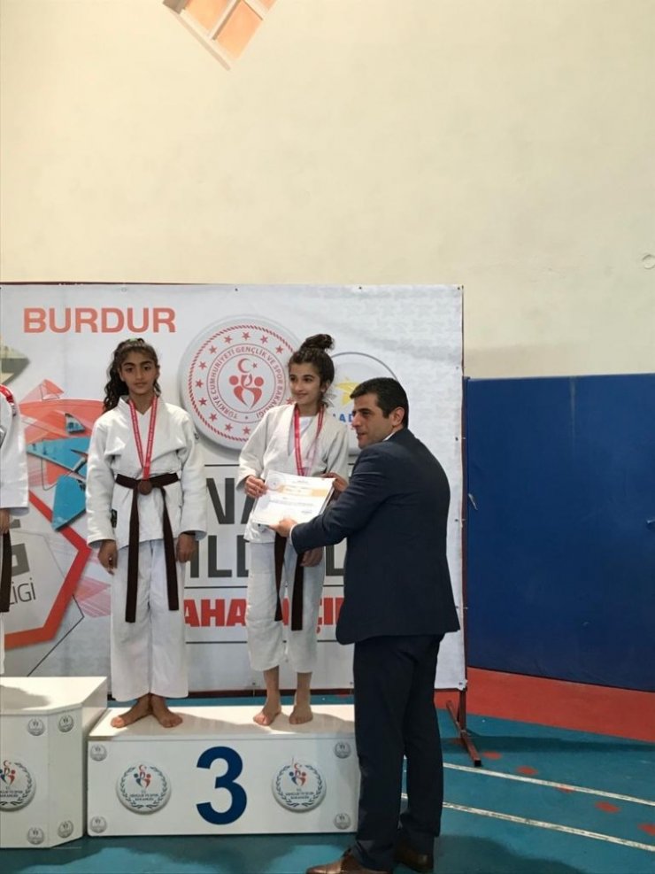Ispartalı Judoculardan 1 gümüş, 1 bronz madalya
