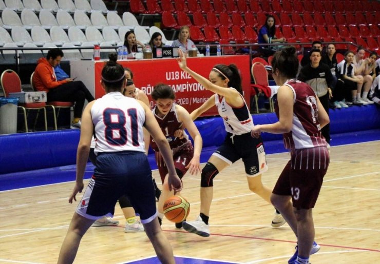 Basketbol U18 Kızlar 2. Bölge Şampiyonası Manisa’da başladı