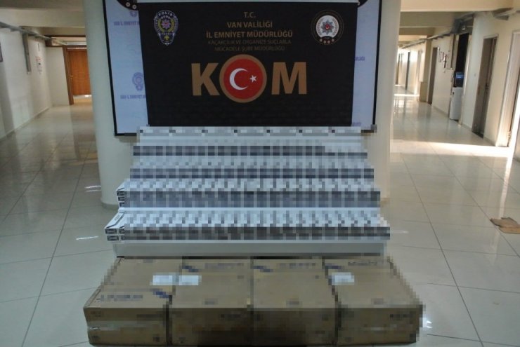 2 ayda 142 bin paket kaçak sigara ele geçirildi