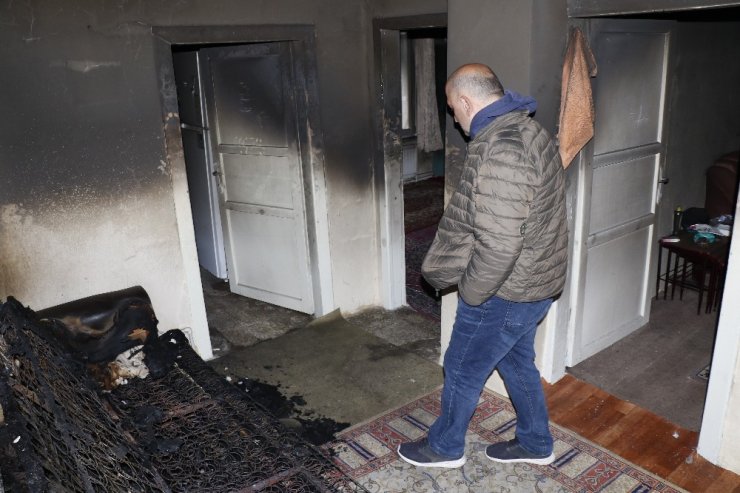 Mumdan çıkan yangın sonları oldu