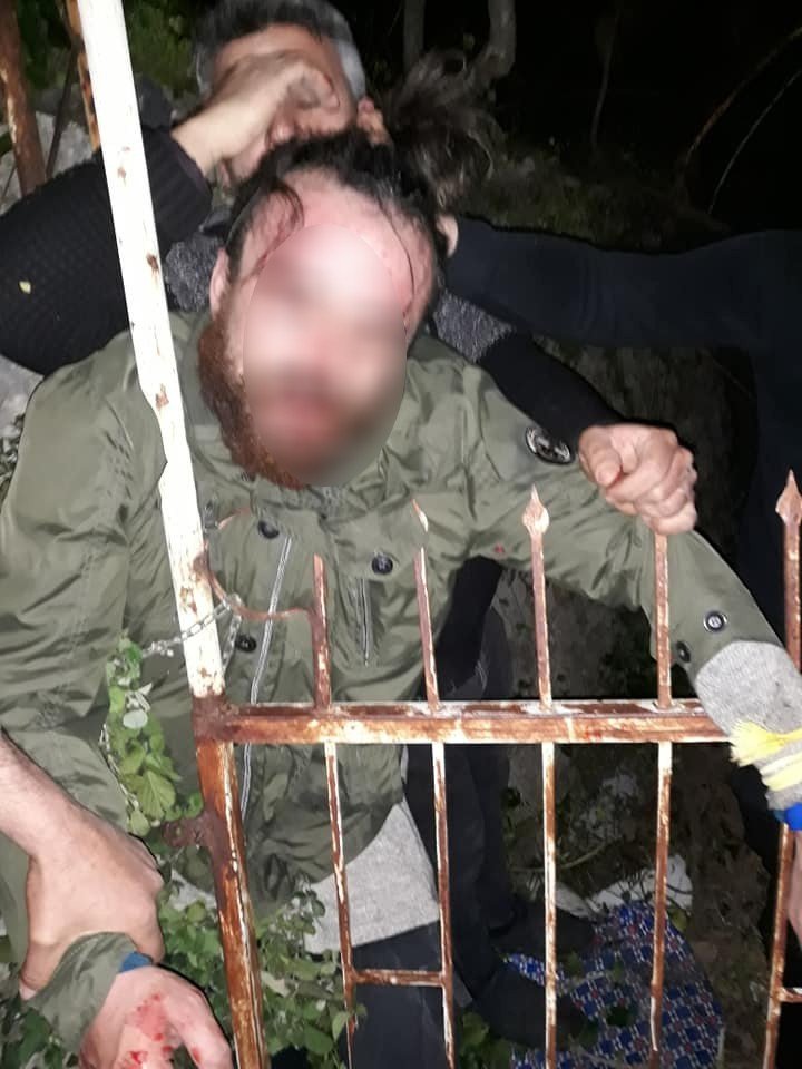 Hırsızlık şüphelisini vatandaşlar yakaladı