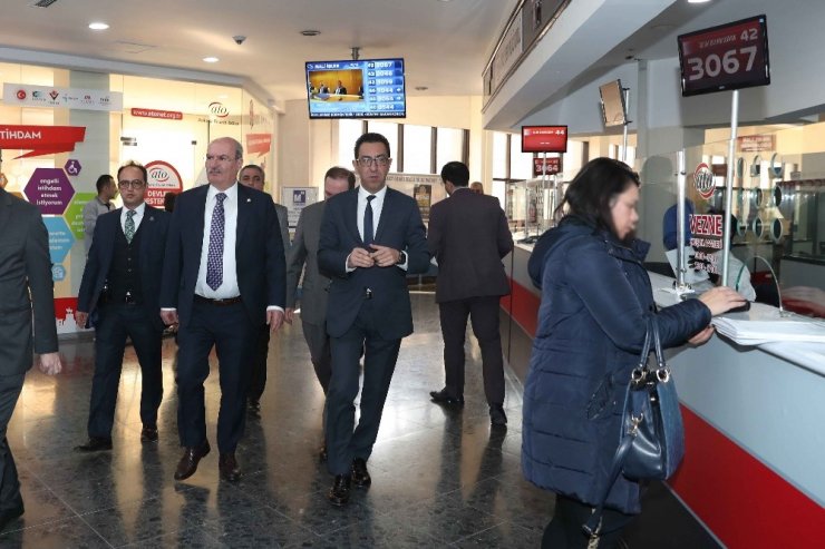 ATO hizmet binası korona virüse karşı dezenfekte edildi