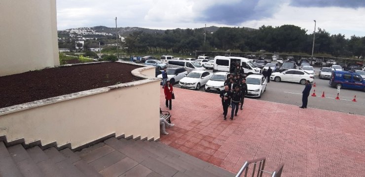 Sarallar suç örgütüne Bodrum’da operasyon: 6 gözaltı