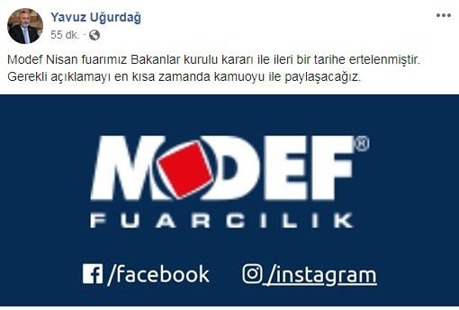 Modef ertelendi
