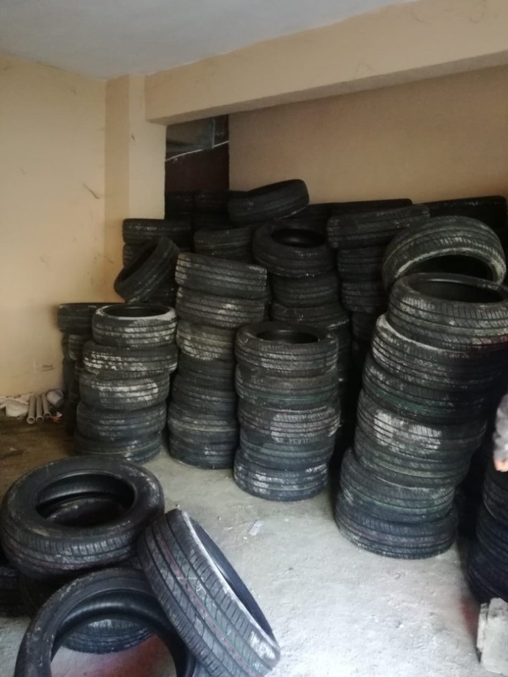Fabrikadan 130 bin TL’lik oto lastiği çalan şahıslardan 1’i tutuklandı