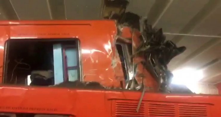 Meksika’da feci metro kazası: 1 ölü, 45 yaralı