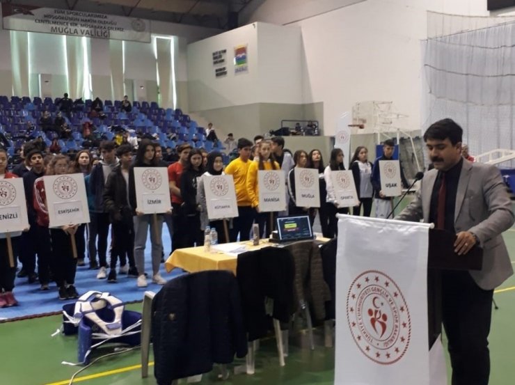 Muğla’da Liselerarası Türkiye Taekwondo Grup Müsabakaları yapıldı