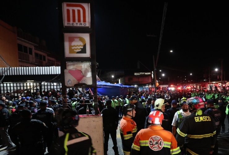 Meksika’da feci metro kazası: 1 ölü, 45 yaralı