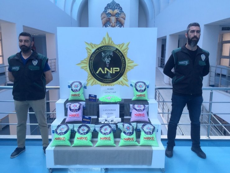 Adana’da uyuşturucu operasyonu